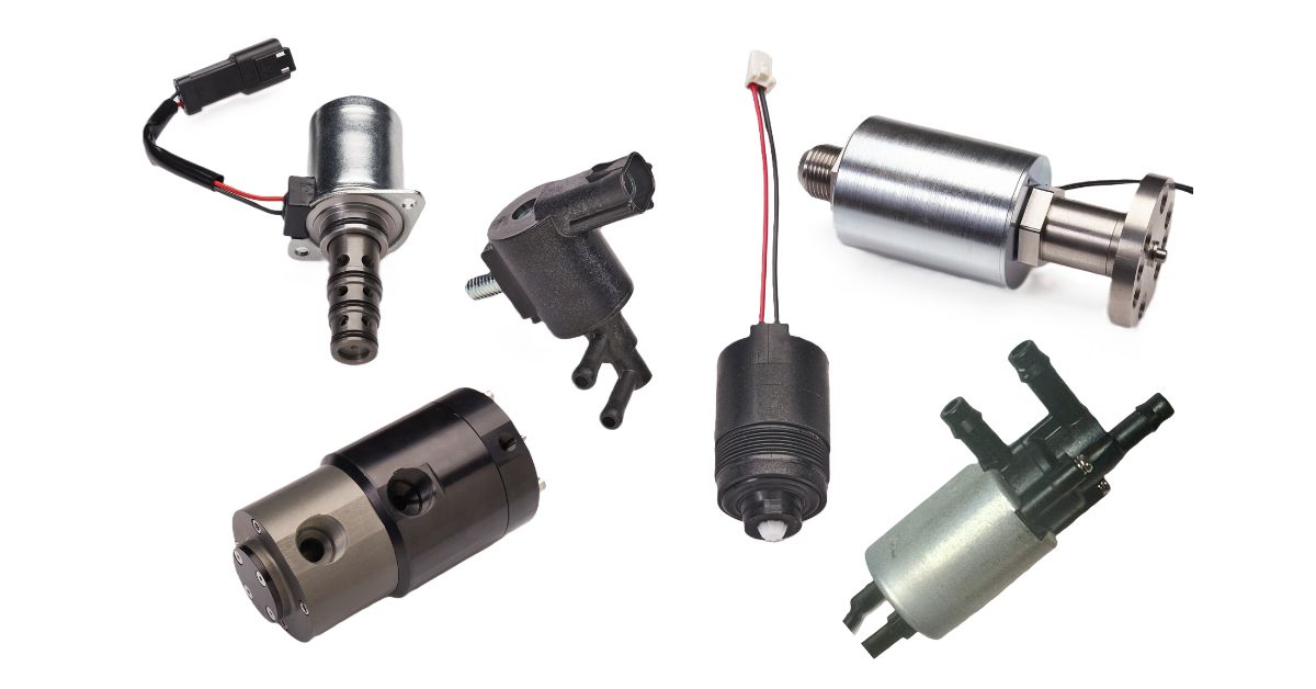 What are common applications for solenoid valves?